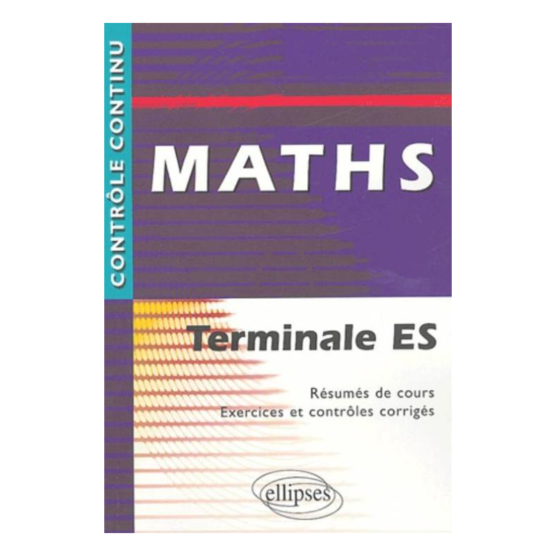 Mathématiques - Terminale ES