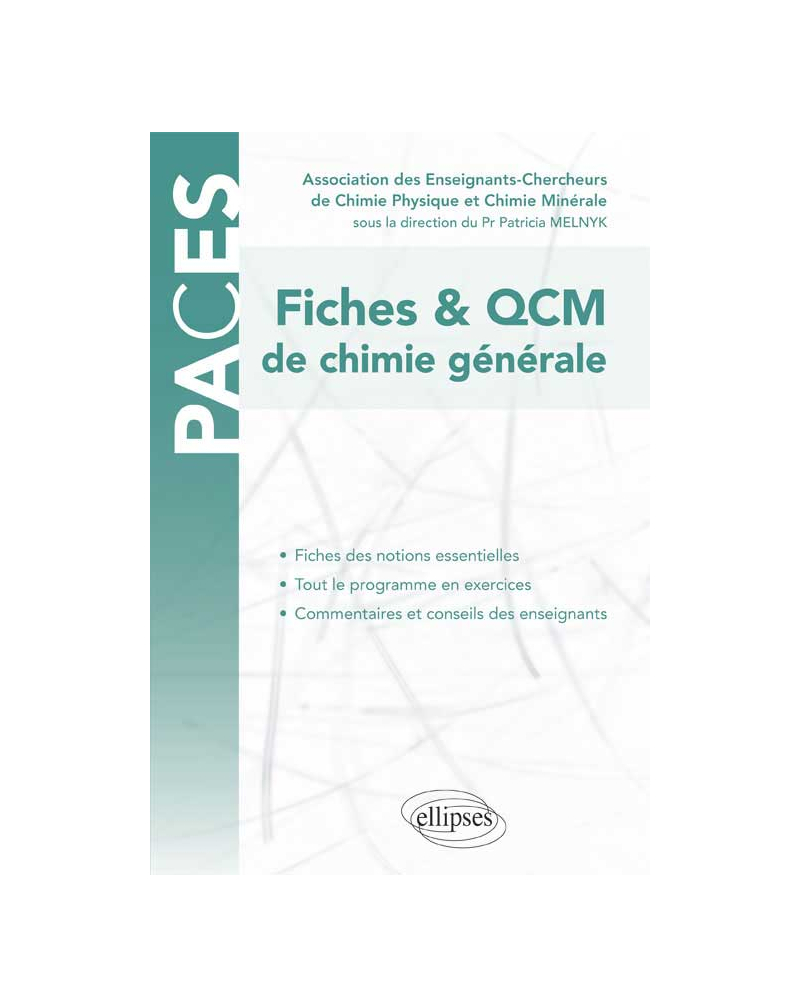 UE1 - QCM de chimie générale