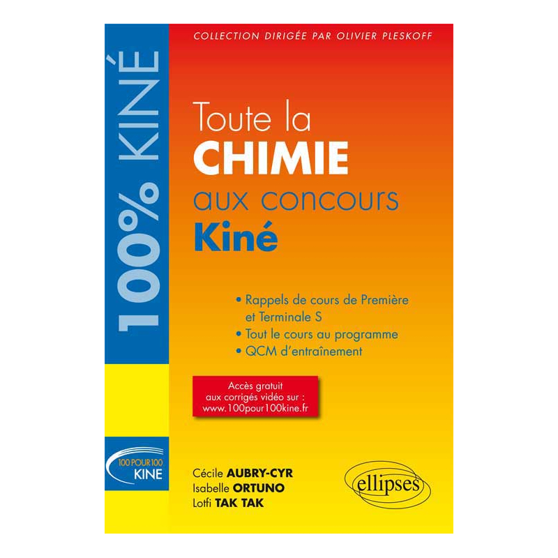 Toute la Chimie aux concours Kiné