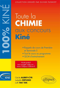Toute la Chimie aux concours Kiné