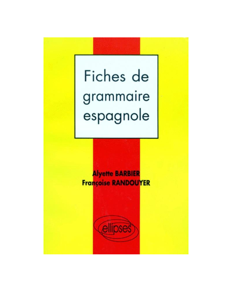 Fiches de grammaire espagnole