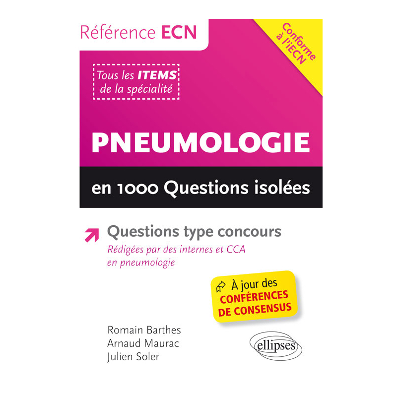 Pneumologie en 1000 questions isolées