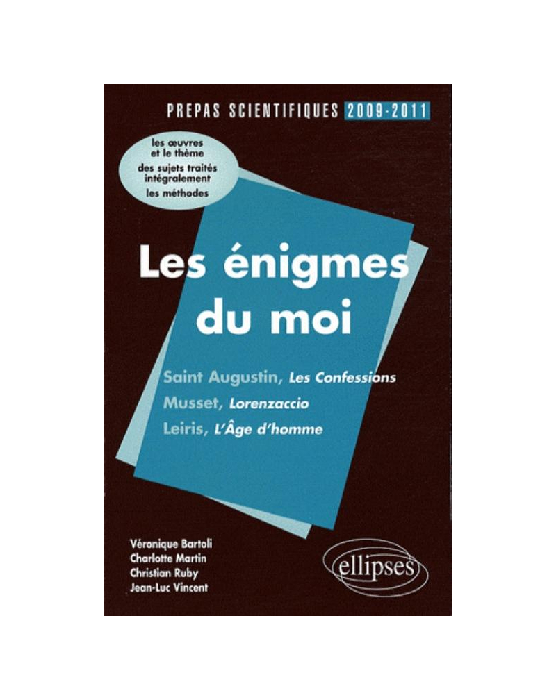 Les énigmes du moi
