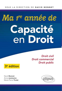 Ma 1re année de Capacité en Droit -  3e édition