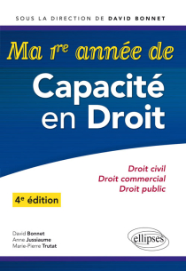 Ma 1re année de capacité en droit - 4e édition