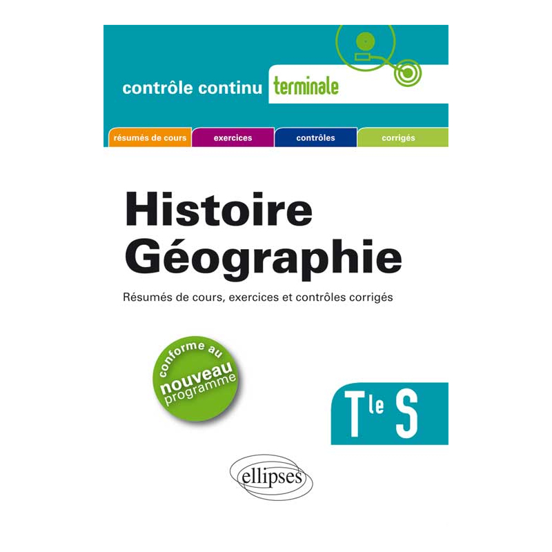 Histoire-Géographie - Terminale S - nouveau programme