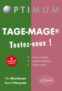 Testez-vous au TAGE-MAGE® - 8 tests complets corrigés