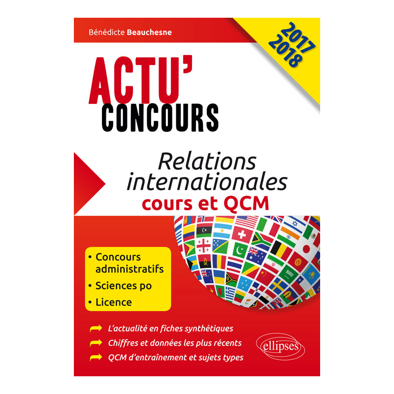Relations internationales - cours et QCM - concours 2017-2018