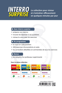 Maths cycle 4 - Tout le cours en 128 questions/réponses et 400 exercices chronométrés et corrigés