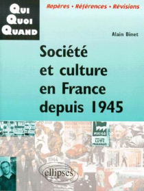 Société et culture en France depuis 1945