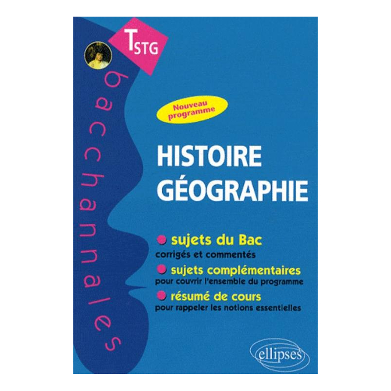 Histoire-Géographie - Terminale STG
