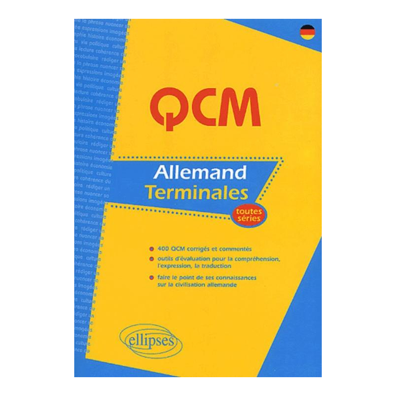 Allemand - Epreuve écrite du Baccalauréat - Toutes séries