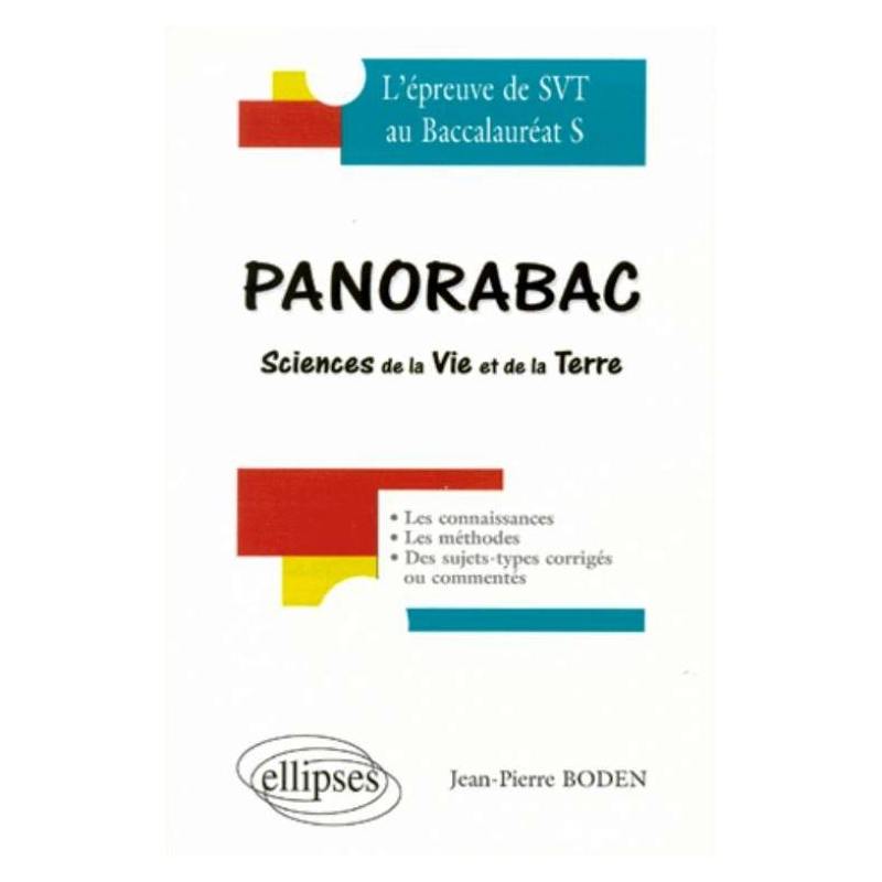 Panorabac - Sciences de la Vie et de la Terre, L'épreuve de SVT au Baccalauréat S