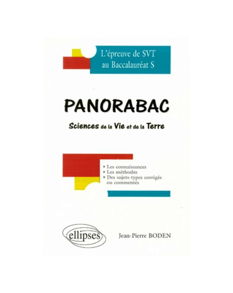 Panorabac - Sciences de la Vie et de la Terre, L'épreuve de SVT au Baccalauréat S