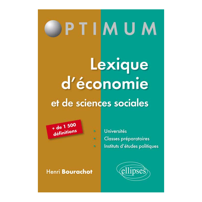 Lexique d’économie et de Sciences sociales