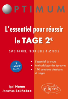 l'essentiel pour réussir le Tage 2
