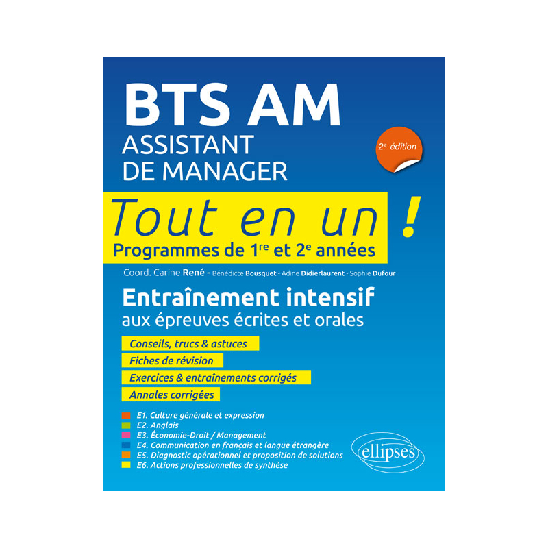 BTS AM (Assistant de manager) - 2e édition