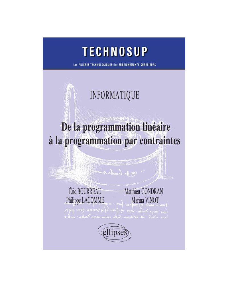 Informatique - De la programmation linéaire à la programmation par contraintes - Niveau C