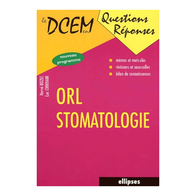 ORL - Stomatologie