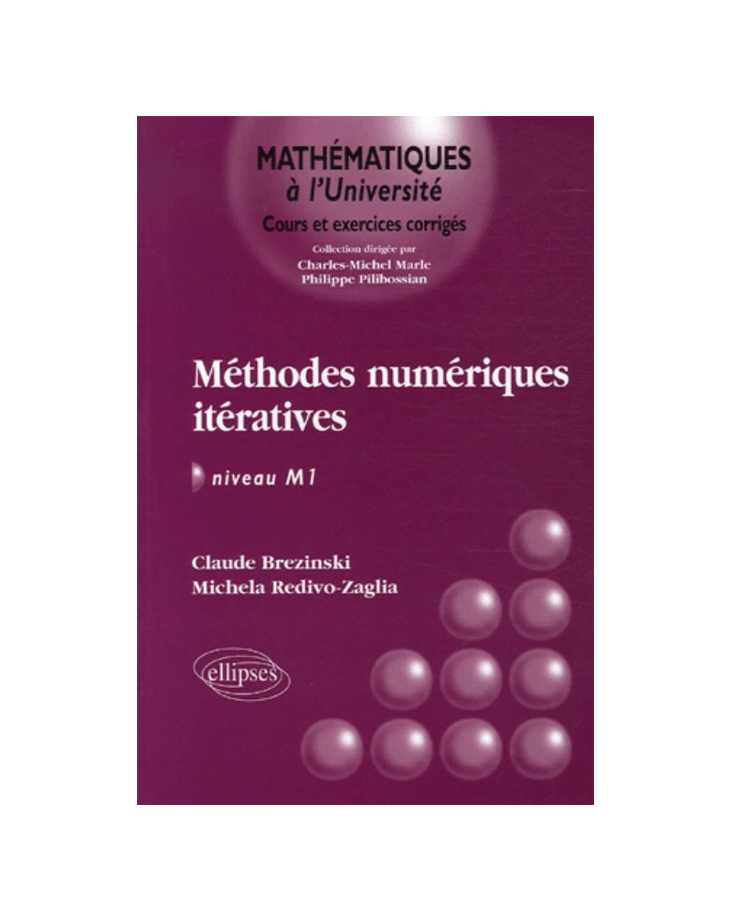 Méthodes numériques itératives - Niveau M 1