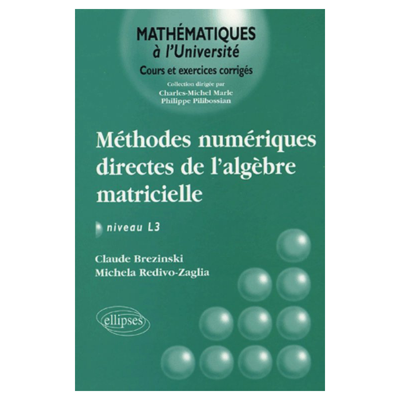 Méthodes numériques directes de l'algèbre matricielle Niveau L3