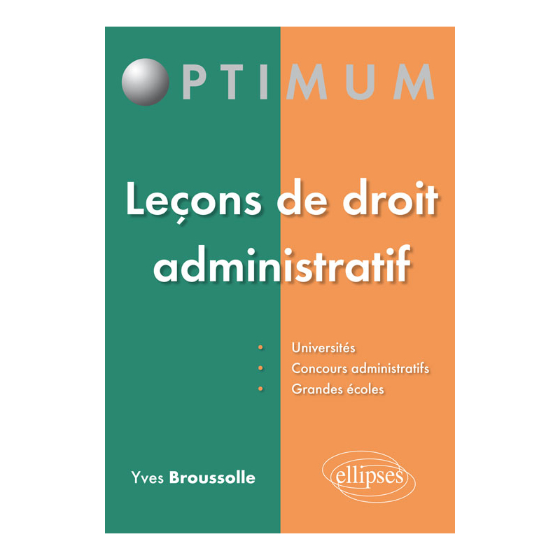 Leçons de droit administratif