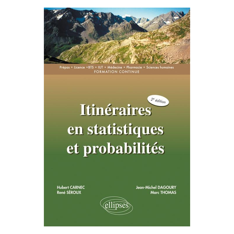 Itinéraires en statistiques et probabilités - 2e édition