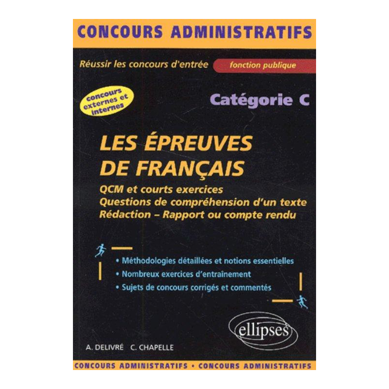 Les épreuves de français - catégorie C