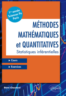 Méthodes mathématiques et quantitatives • Statistiques inférentielles • Cours et exercices • Première année – Sciences Po Paris
