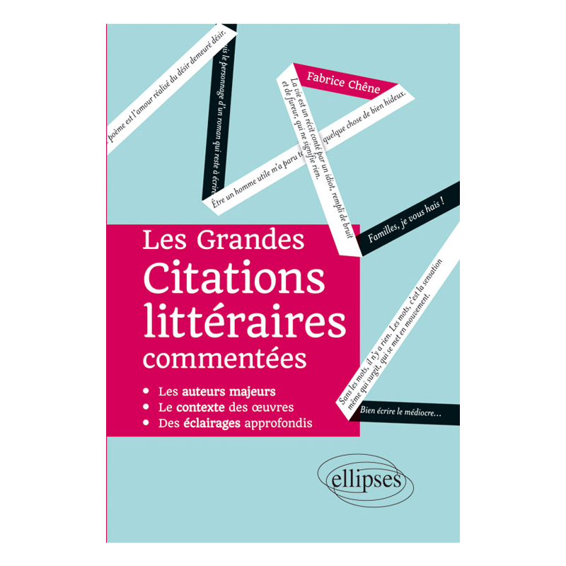 Les Grandes Citations littéraires commentées