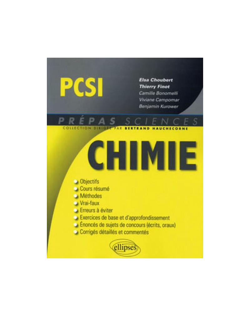 Chimie PCSI
