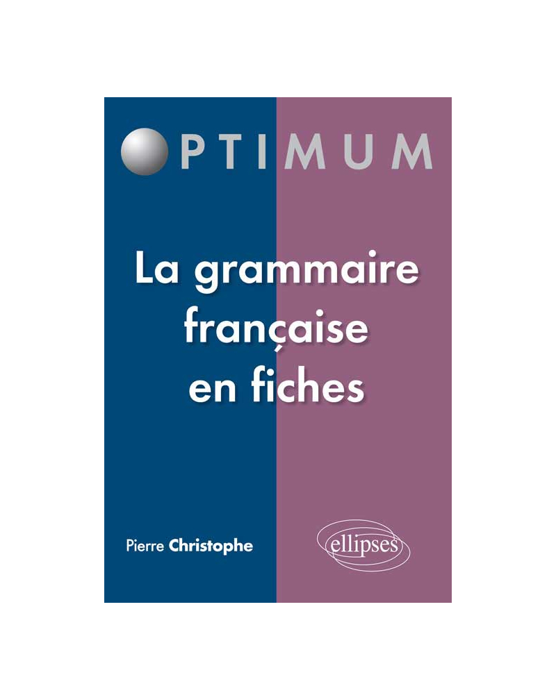 La Grammaire française en fiches
