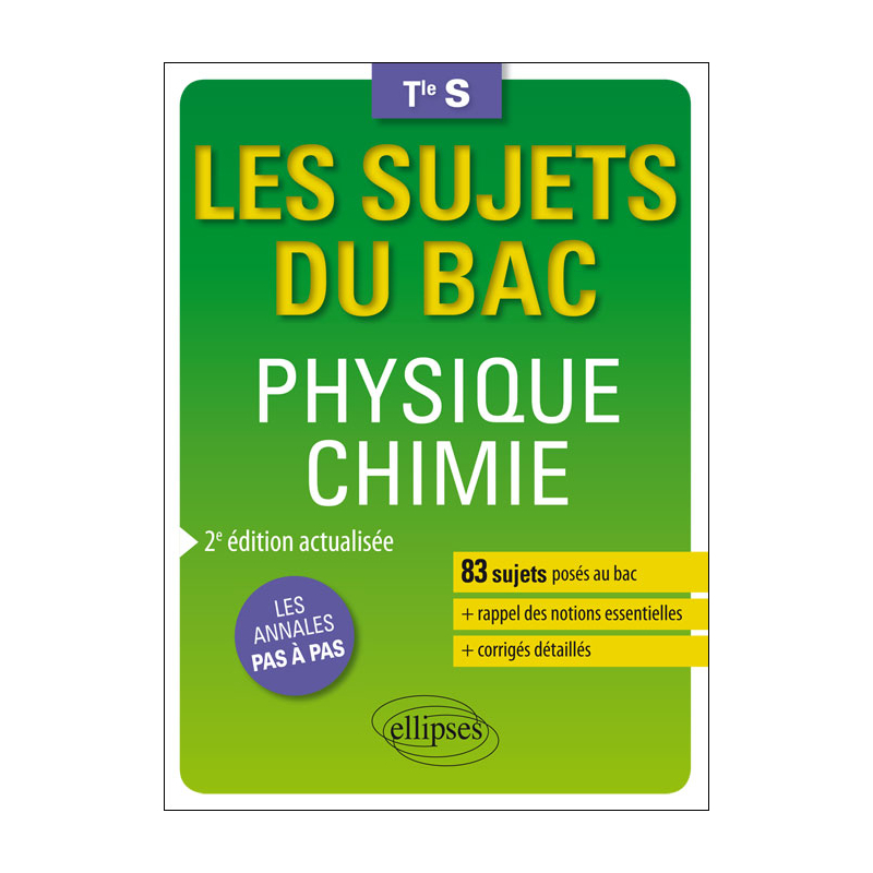 Physique-chimie - Terminale S enseignements spécifique et de spécialité - 2e édition actualisée