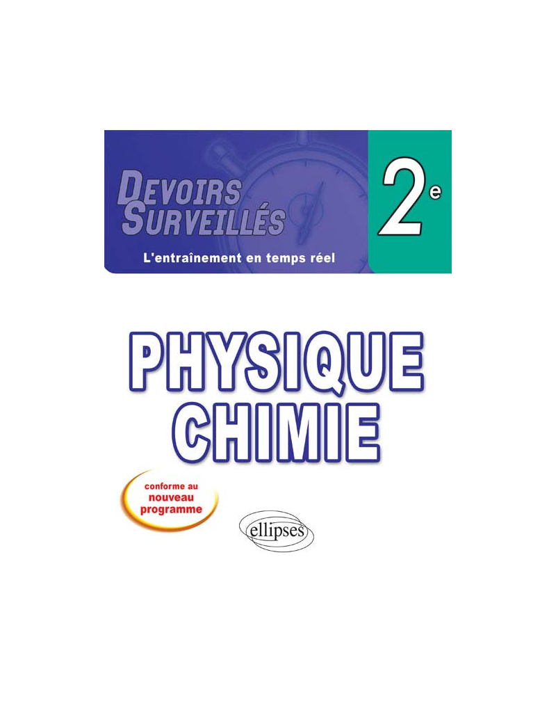 Physique-chimie seconde - nouveau programme