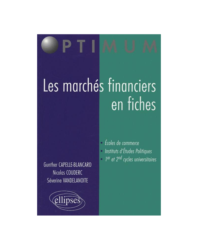 Les marchés financiers en fiches