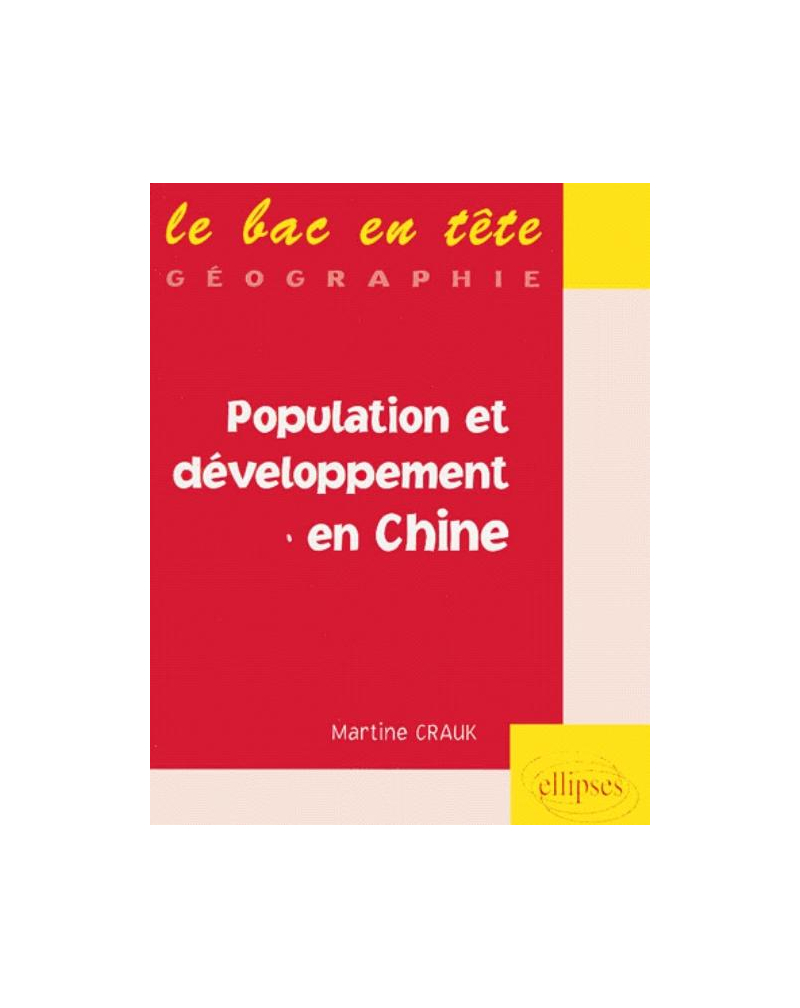 Population et développement en Chine