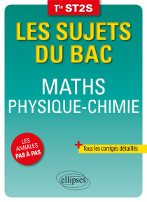 Maths Physique-Chimie Terminale ST2S