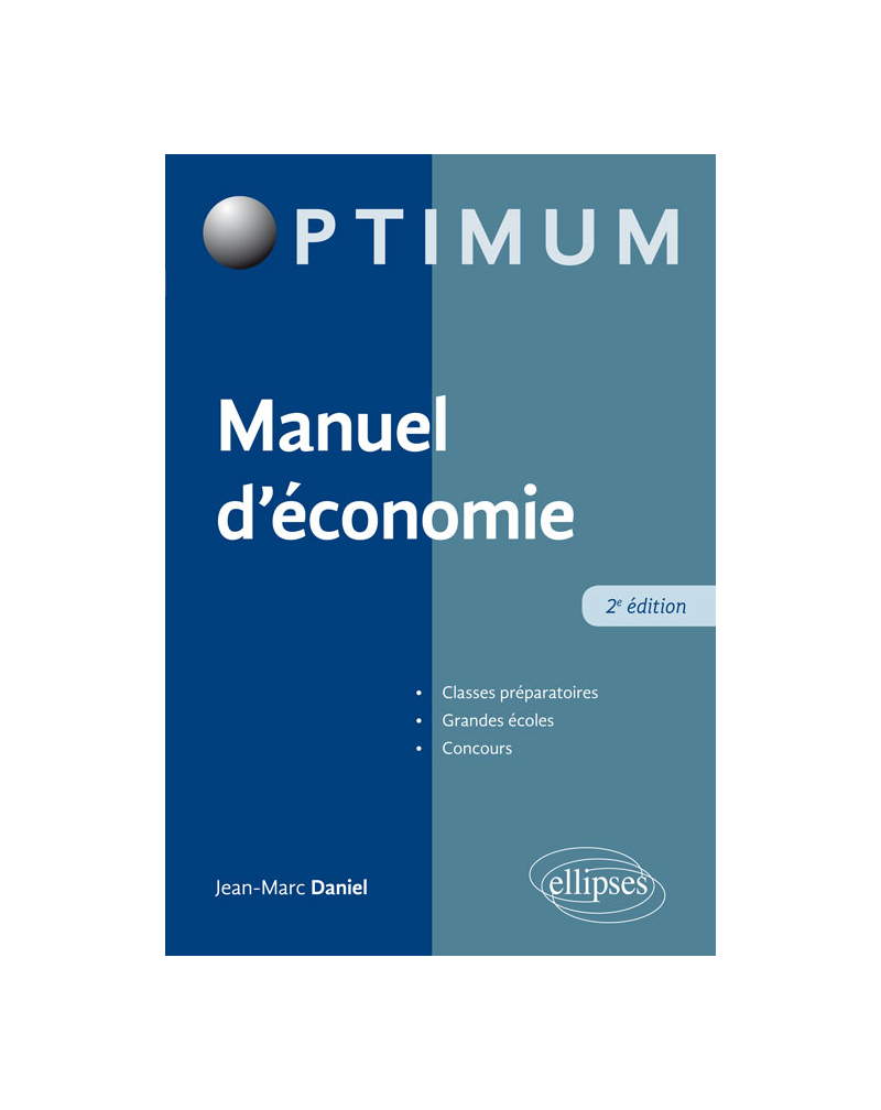 Manuel d'économie - 2e édition