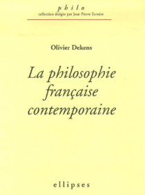 philosophie française contemporaine (La)