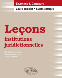 Leçons d’institutions juridictionnelles