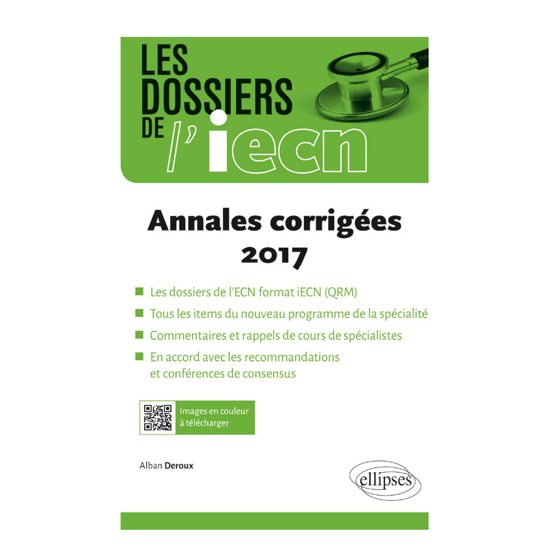 Les dossiers de l'IECN - annales 2017 corrigées
