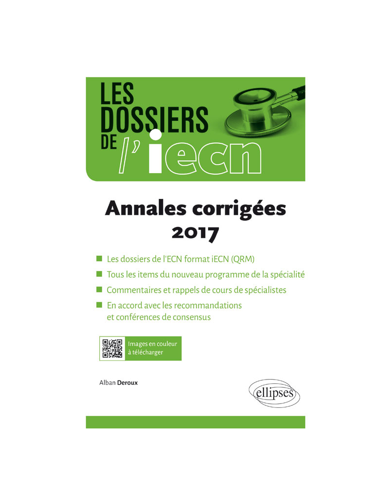 Les dossiers de l'IECN - annales 2017 corrigées