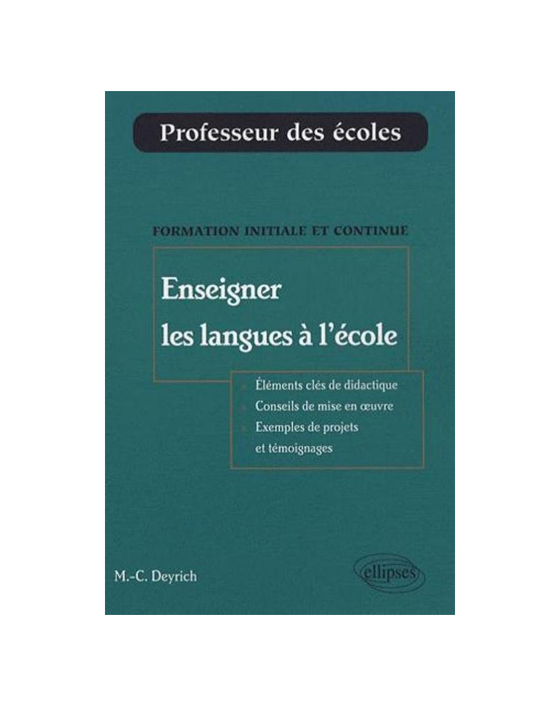 Enseigner les langues à l'école