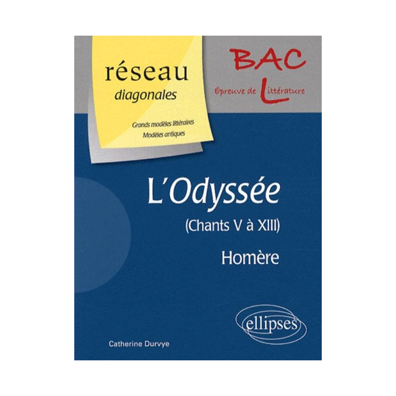 Homère, L'Odyssée (Chants V à XIII)