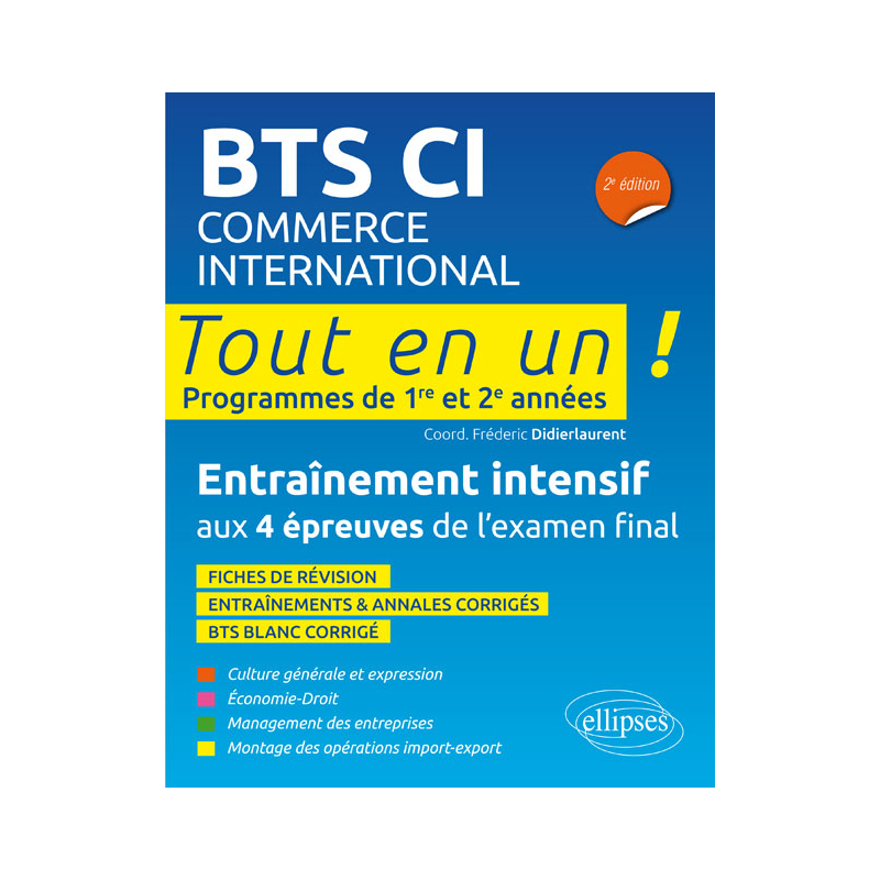 BTS Commerce international, 2e édition