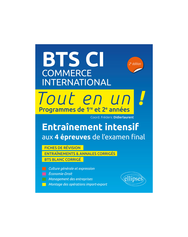 BTS Commerce international, 2e édition
