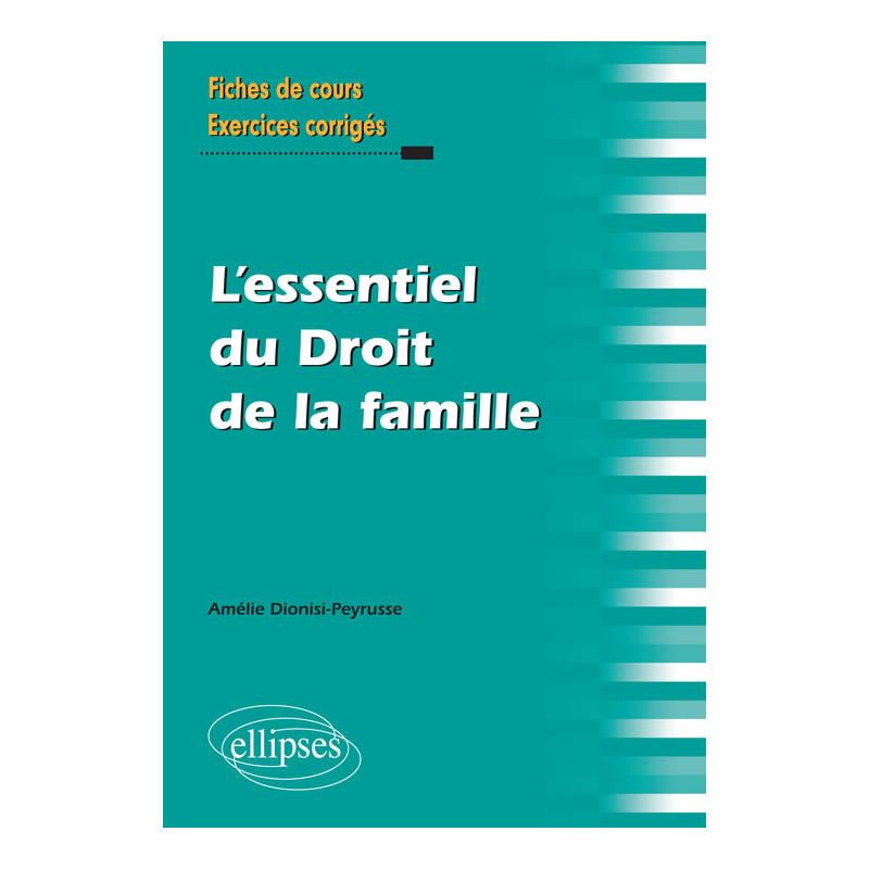 L’essentiel du Droit de la famille