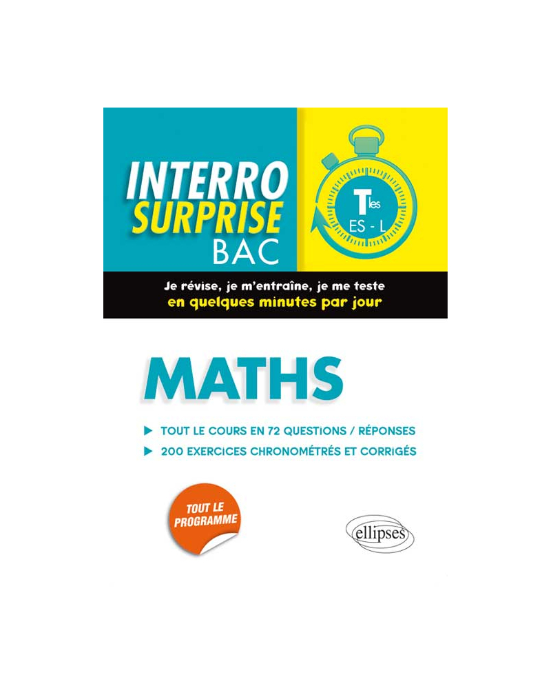 Maths - Terminales ES/L