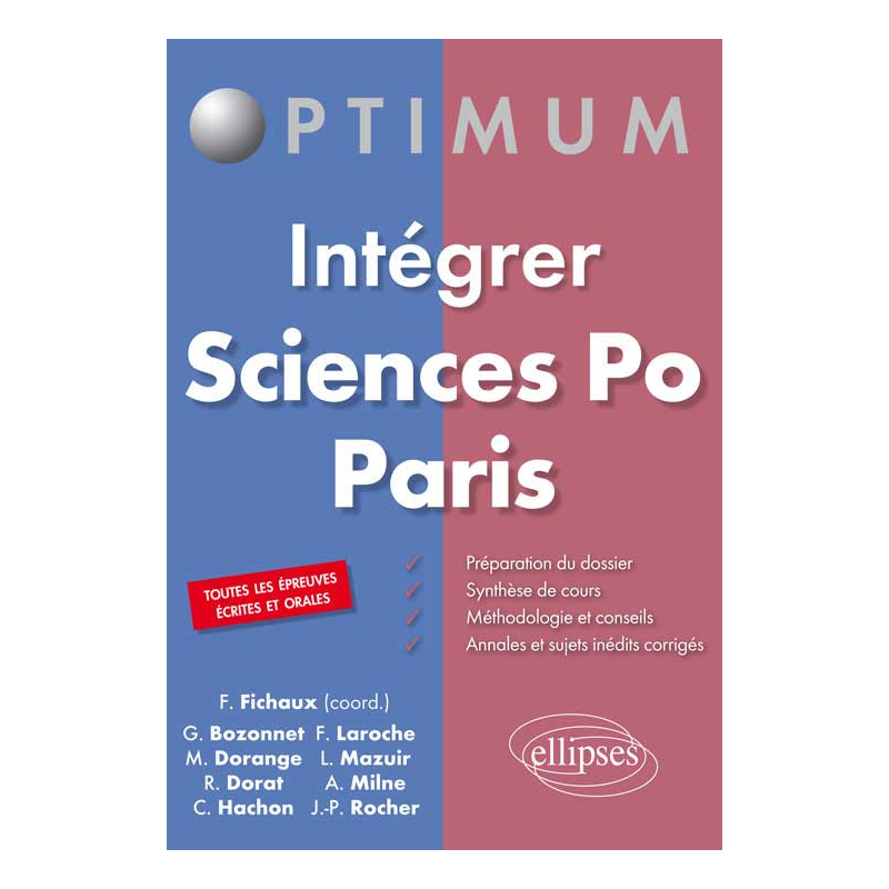 Intégrer Sciences Po Paris