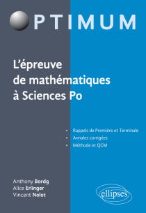 L’épreuve de mathématiques à Sciences Po